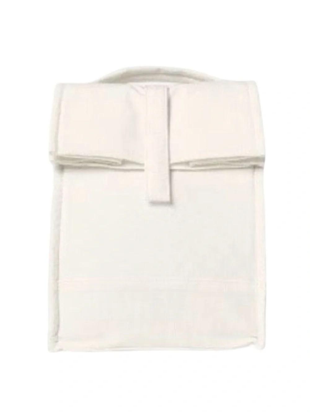 Figmint Insulated Lunch Tote - White - 8.5” x 10” x 6”